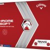 Callaway 2022 Chrome Soft Truvis Red Golf Balls