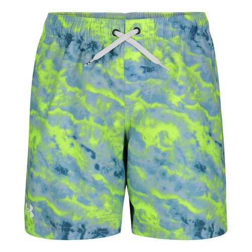 Under Armour Boys' Ridge Dye Logo Volley Swimsuit