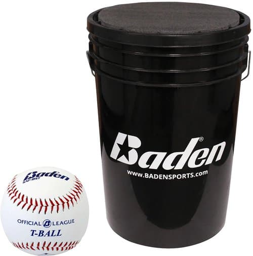 Baden Safety Tee Balls with Bucket - 12 Pack