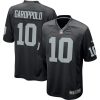 Nike Men's Las Vegas Raiders Jimmy Garoppolo #10 Black Game Jersey